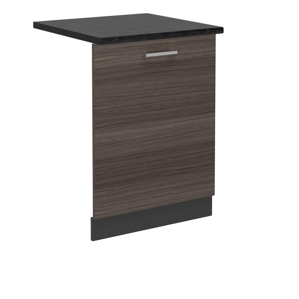 KRYT MYČKY NÁDOBÍ R-Line Ušlechtilá šedá - šedá/antracitová, kompozitní dřevo (60/81.8/1.6cm) - Vicco