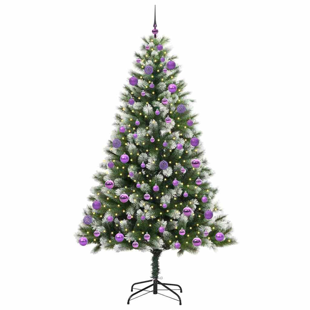 vidaXL Weihnachtsbaum Grün 210 cm