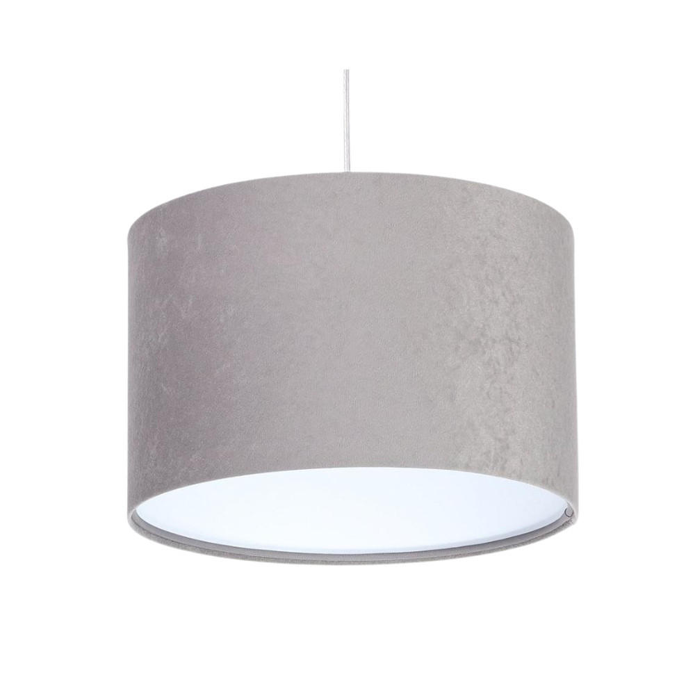 HÄNGELEUCHTE Grau 30/20 cm - Weiß/Grau, Kunststoff (30/0.45/20cm) - ONZENO