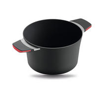 KOCHTOPF INDUKTION ⌀24cm - ROT - Rot, Kunststoff/Metall (24cm) - Gastrolux