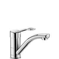 EINHEBELMISCHER Standmontage Schwenkauslauf H100 L170 Bügelgriff - Chromfarben, Metall (22/9.5/30cm) - Delabie