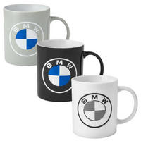 KAFFEETASSEN Set 3-teilig Grau Weiß Schwarz, 300 ml, Porzellanbecher, Kaffeebecher, Trinkbecher, Design Tassen, Frühstücksset, Heißgetränke - Schwarz/Weiß, Keramik (0.9L) - JUNG