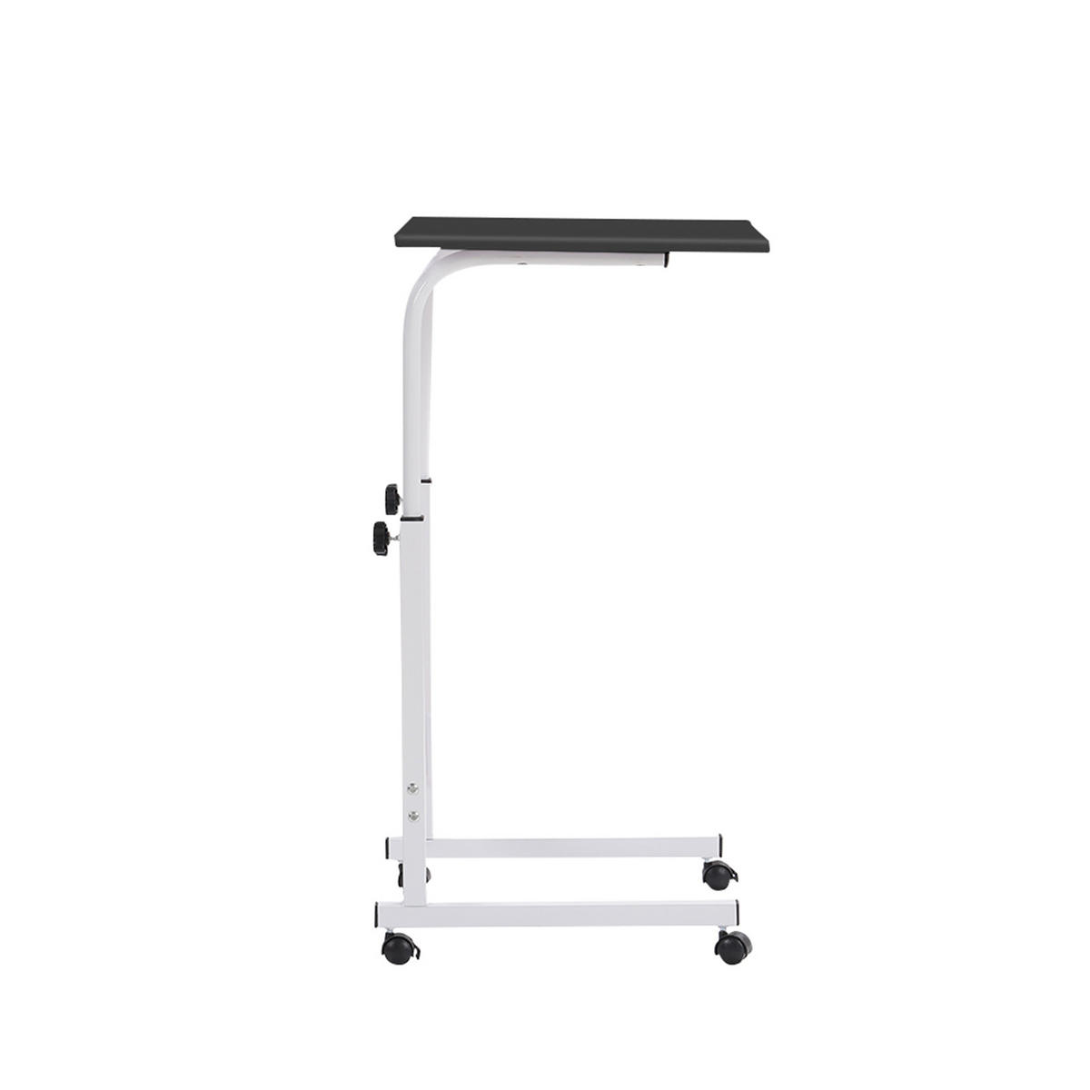 SCHREIBTISCH höhenverstellbar mit Rollen 60x40 cm Büro - Weiß, Kunststoff (40/60/70cm) - Livingandhome