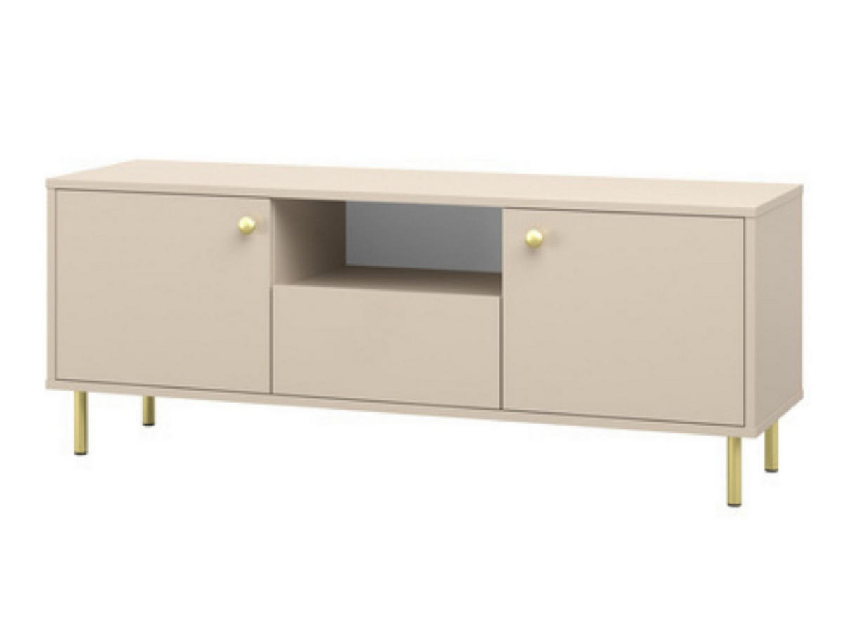 LOWBOARD Venus - Kaschmir, Holzwerkstoff (138/53/40cm) - RAUMHIRSCH FURNITURE