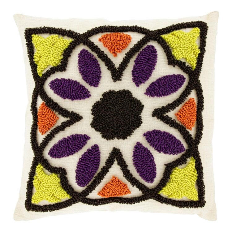 KISSEN Elja - 45/45/ cm - Multicolor, Textil (45/45cm) - Unique Living