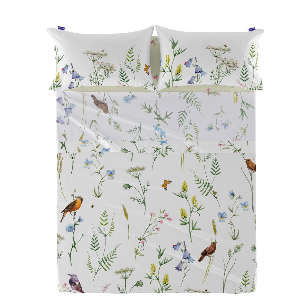 OBERBETTLAKEN manarola 160x270 cm mehrfarbig - Multicolor, Textil (160/270cm) - Happy Friday
