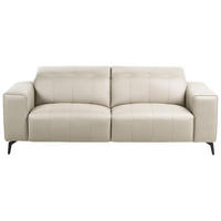 POHOVKA 3-místná Látka Světle béžová Ommel - béžová, textil (210/80/102cm) - Beliani
