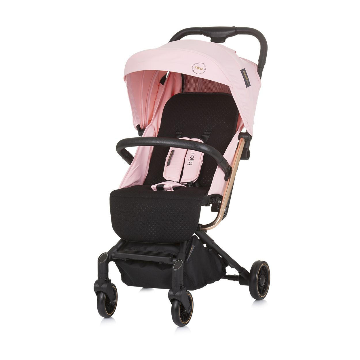 BUGGY Bijou rosa Aluminiumrahmen Aufbewahrungskorb EVA-Reifen - Pink/Rosa, Metall (75/49/100cm) - Chipolino