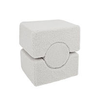 SCHAUMSTOFF-BAUSTEINE für Kinder, Shape, Bearly, Cremig - Creme, Textil (45/30/55cm) - MeowBaby