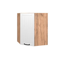 ROHOVÝ VĚŠÁK NA STĚNU Fame-Line Bílý venkovský dům - bílá/medově dubová, kompozitní dřevo (57/72/34.1cm) - Vicco