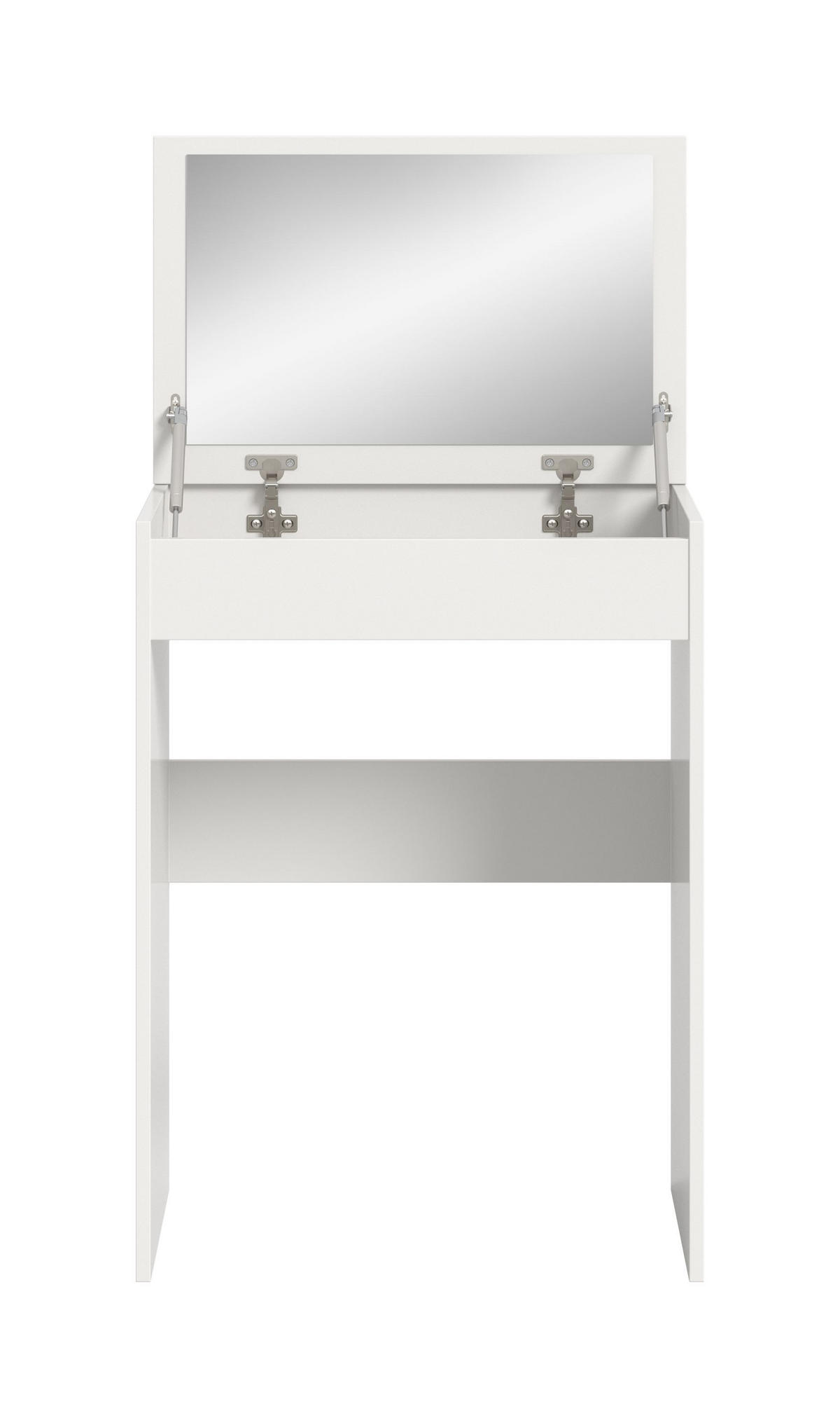 SCHMINKTISCH Make Up weiß 62/40/84 cm - Weiß, Holzwerkstoff (62/84/40cm) - Xonox