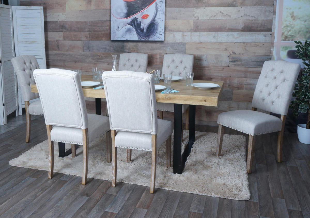 JEDILNIŠKA STOL O66B Svetlo siva - svetlo siva, tekstil (45/104/60cm) - MCW