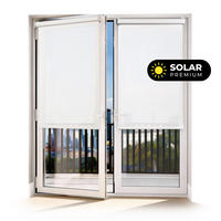 SCREEN-ROLLO Plus Easyfix Weiß 80x180 - Weiß, Kunststoff (80/180/1cm) - STORESDECO