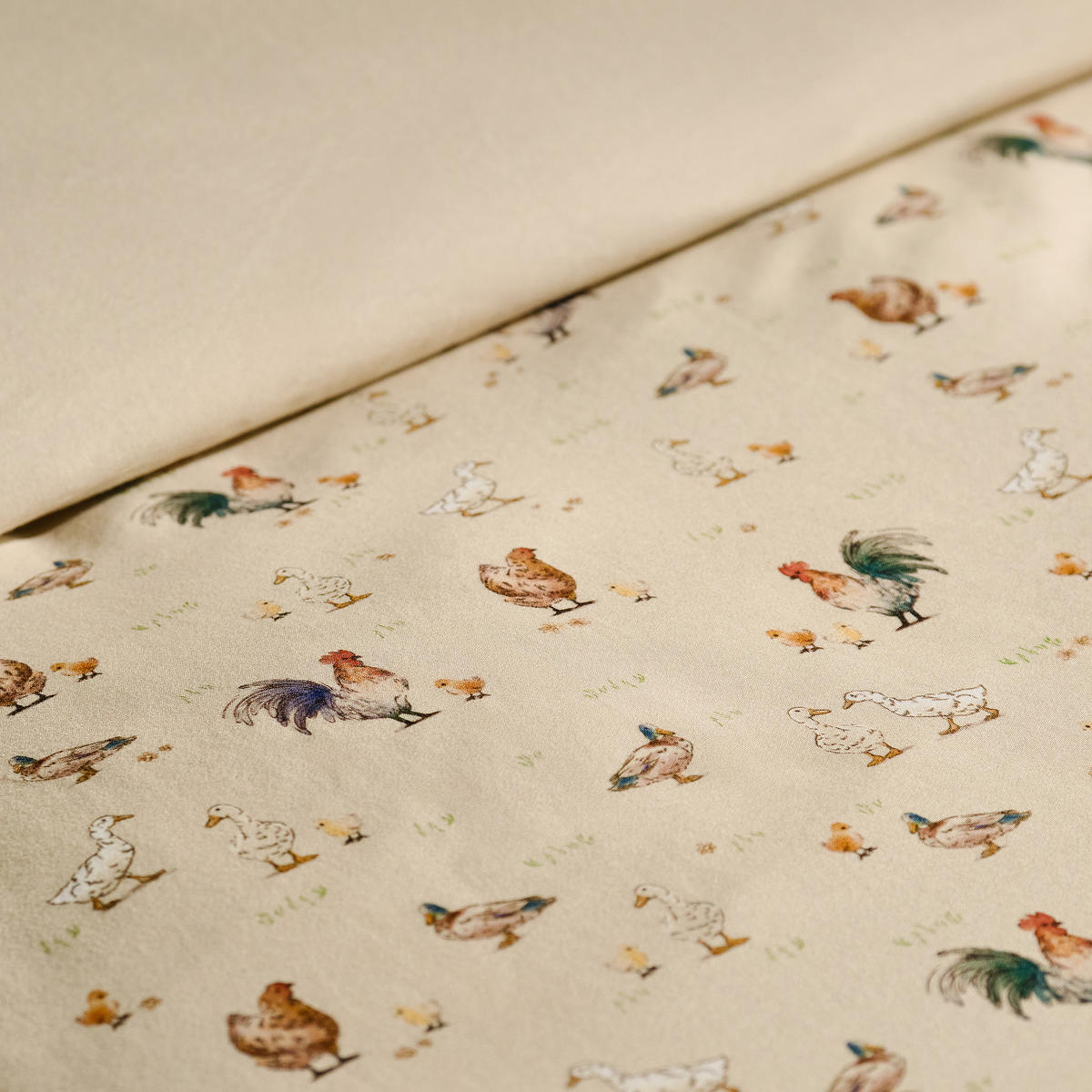 BETTWÄSCHE Alti - Beige, Textil (200/220cm) - home&you