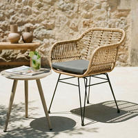 GARTENSTUHL PARAMO - Braun, Textil/Metall (61/82/57cm) - IDIMEX