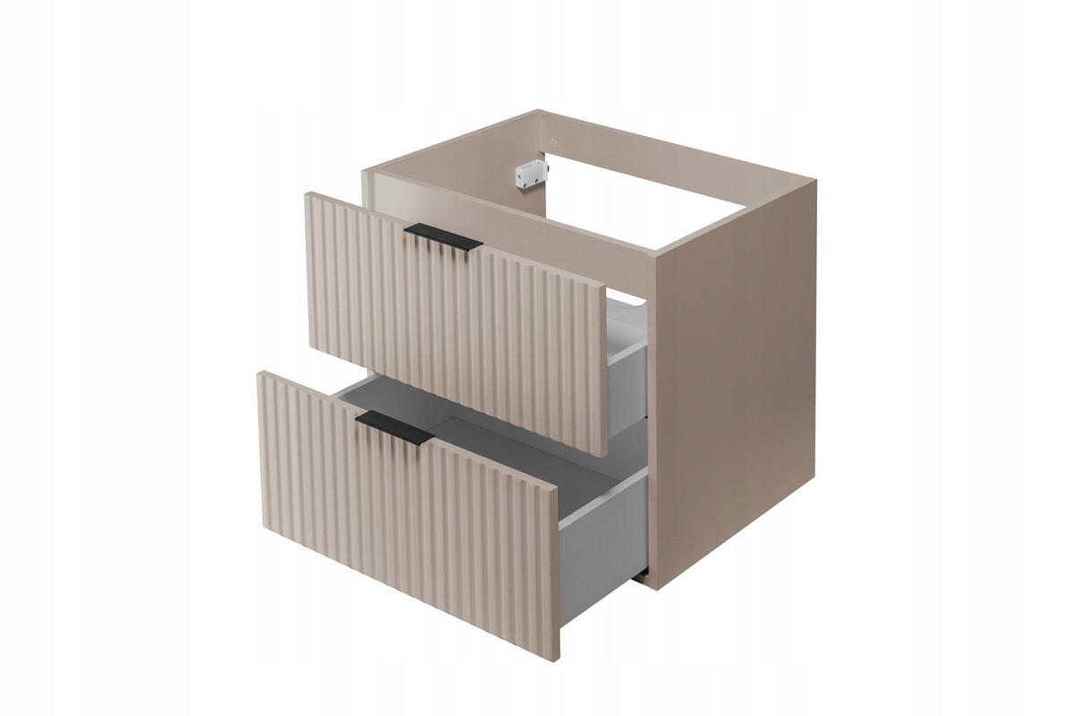 WASCHBECKUNTERSCHRANK FLOW Kaschmir 60/57/46 cm - Kaschmir, Holzwerkstoff (60/57/46cm) - Rodan