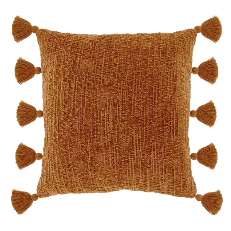 KISSEN Naomi - Orange - 45/45/ cm - Orange, Textil (45/45cm) - Unique Living