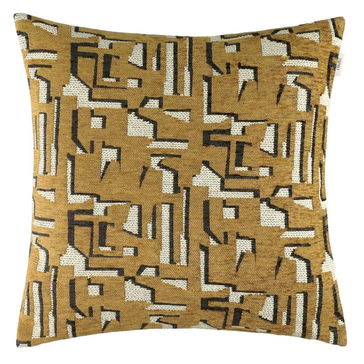 KISSENHÜLLE Nic mustard 45x45cm - Multicolor, Textil (45/45cm) - Esprit