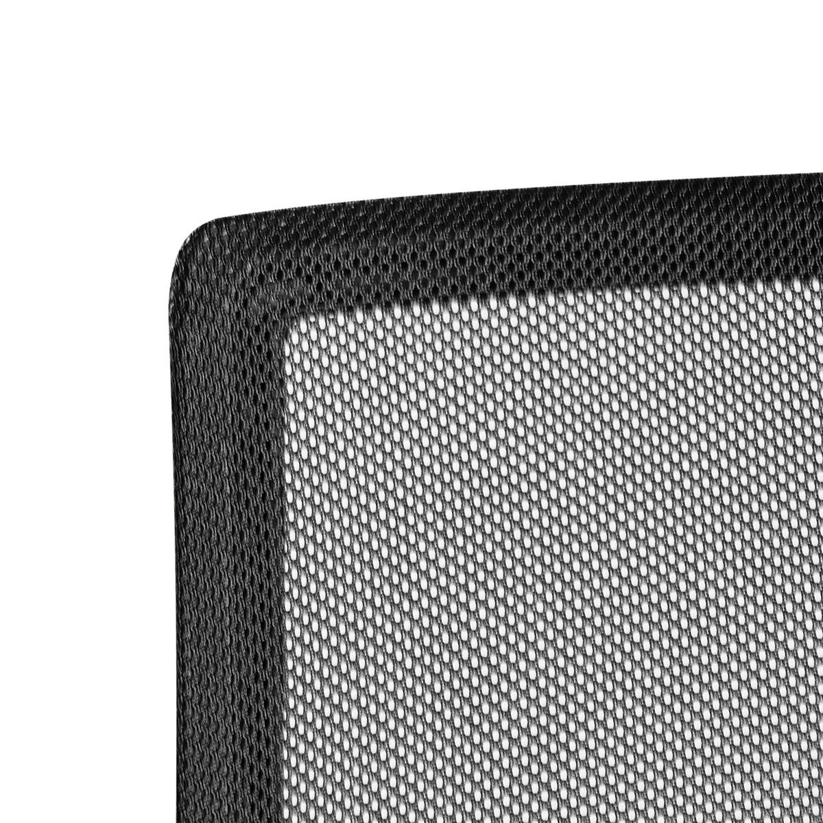 BÜROSTUHL Schwarz Ease - Schwarz, Textil (54/94/54cm) - Beliani