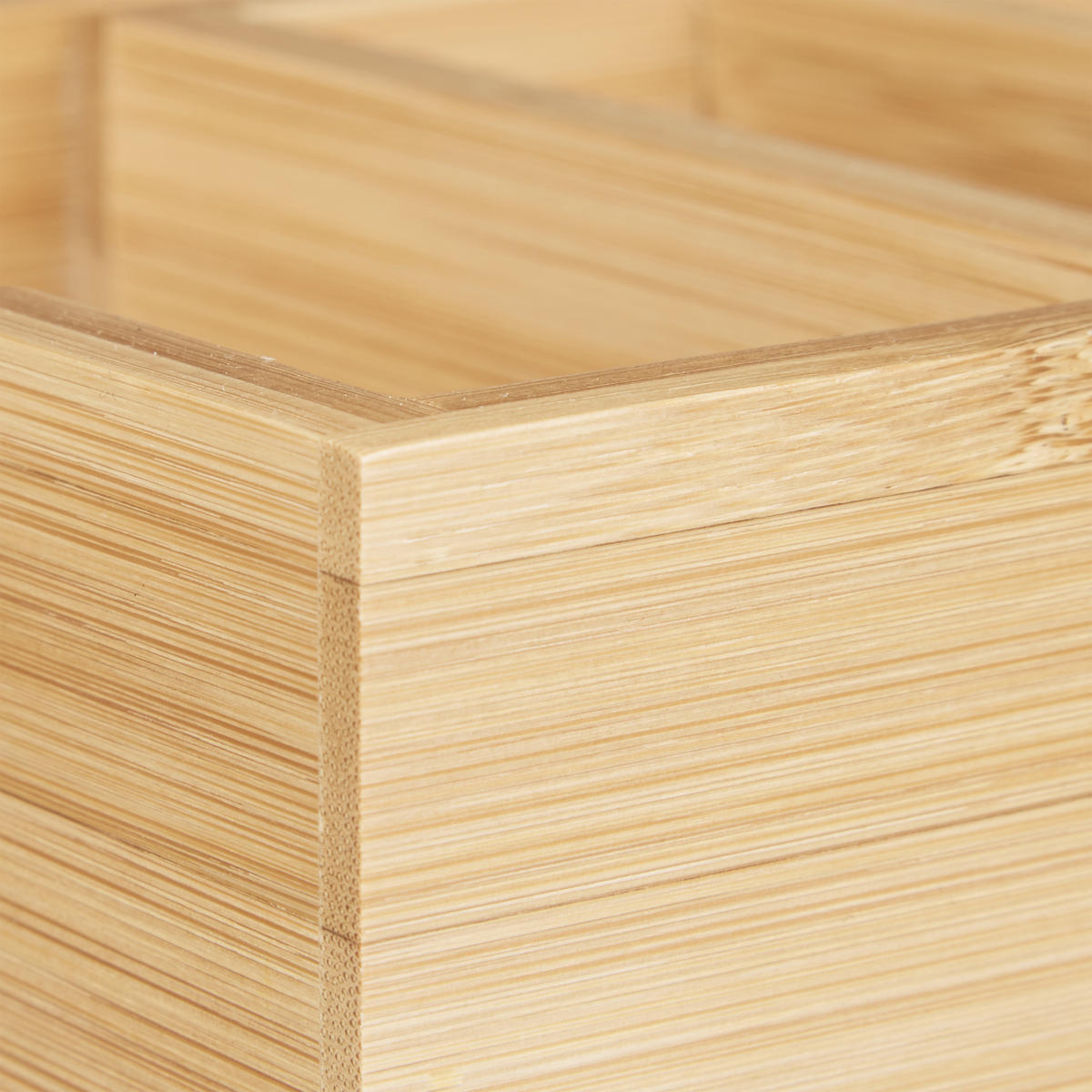 KARTA box - svetlohnedá, drevo (13/5.5/30cm) - Relaxdays