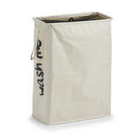 STOFF-WÄSCHEKORB Wash Me 20/40/56 cm - Beige, Textil (40/56/20cm) - ZELLER