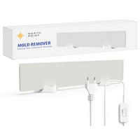 INFRAROT-SCHIMMELENTFERNER - chemiefrei für Wand und Bad, flexibel als Wand- oder Standgerät einsetzbar, 1 Stück - Weiß, Metall (10.5/50.5/1.5cm) - Northpoint
