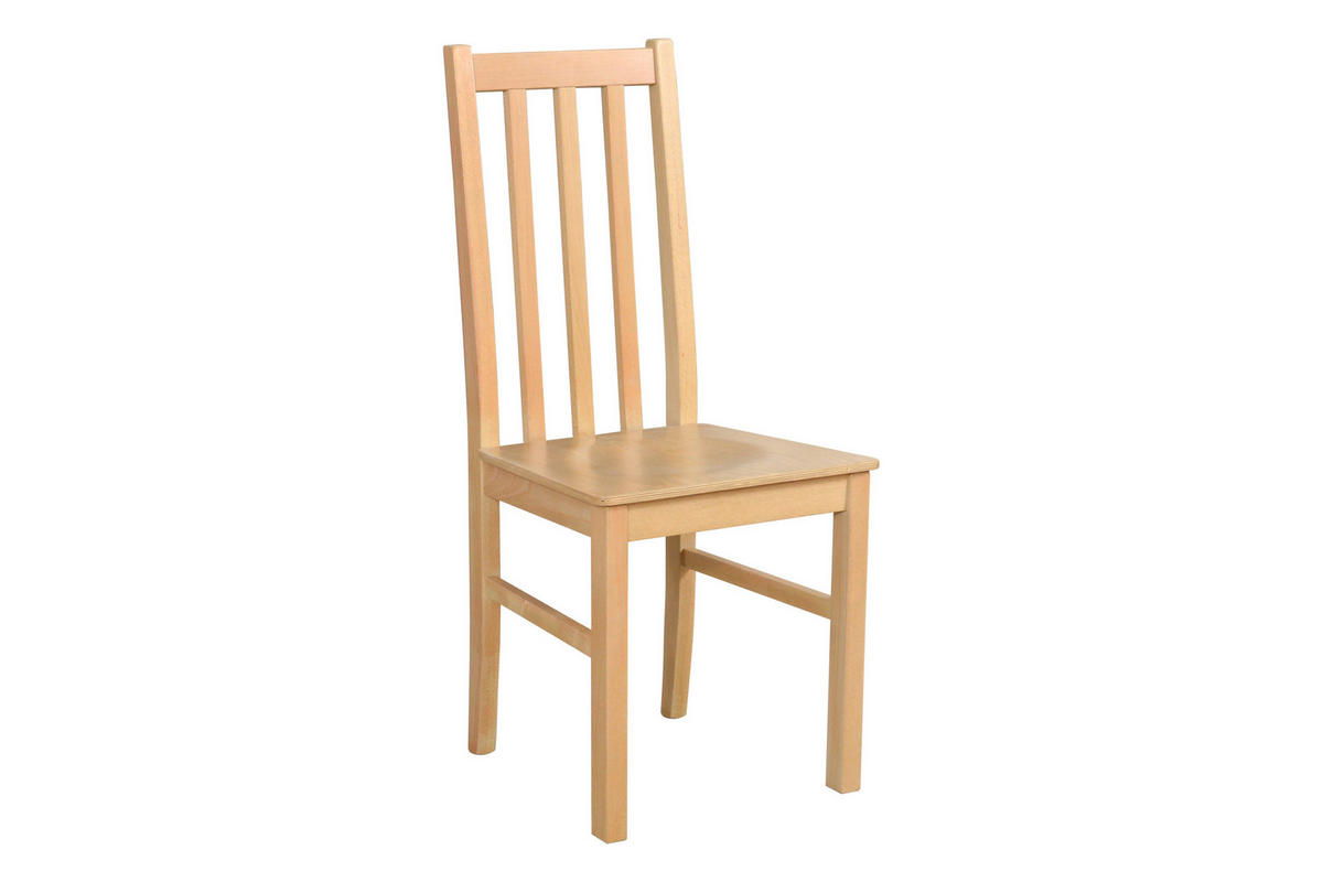 STUHL 2er BOS 10 D, grandson - Beige, Holz (43/94/40cm) - Leaf Design