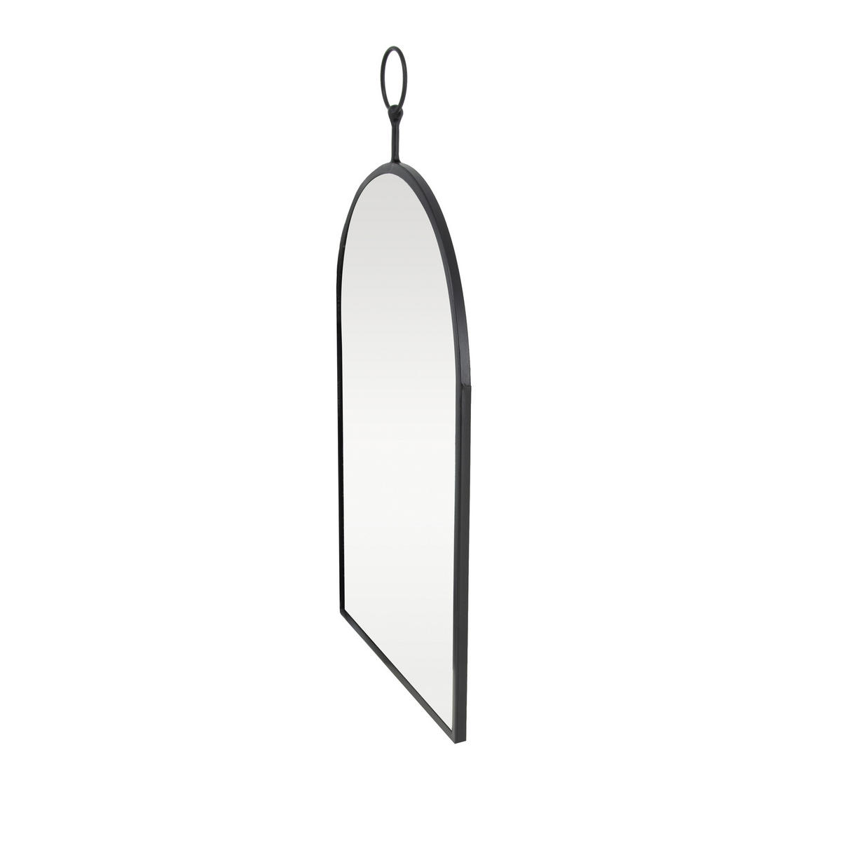 SPIEGEL Luxus Gänseblümchen 50x28.5 - Schwarz, Glas (28.5/1/50cm) - Art for the Home