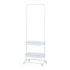 GARDEROBENSTÄNDER Kumad - Weiß, Metall (58/174.5/36cm) - [en.casa]