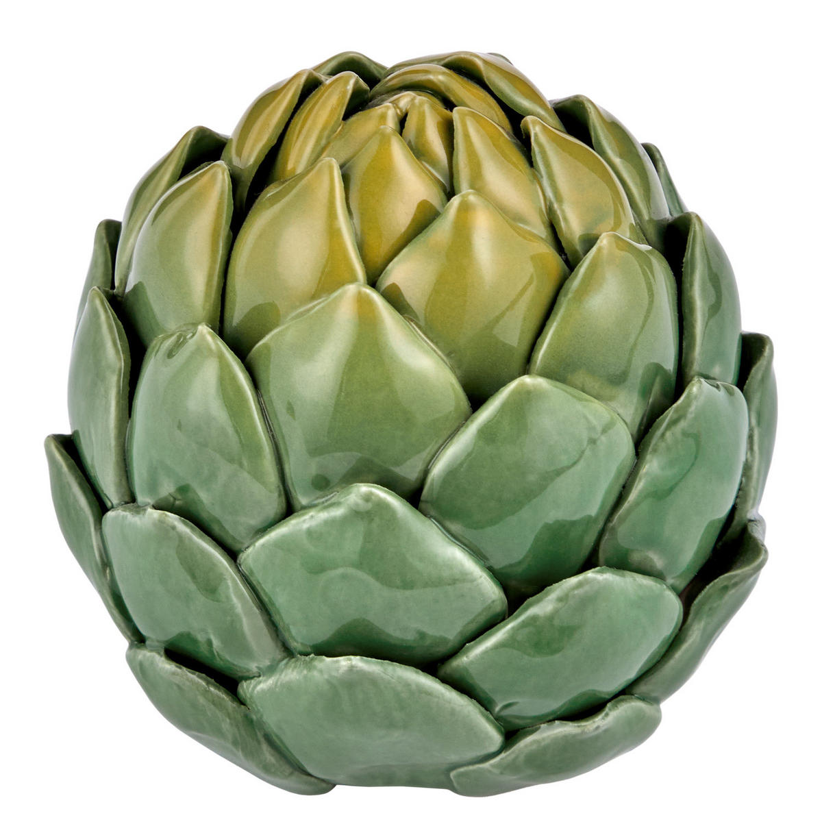 DEKOFIGUR Artichocke - Grün, Keramik (11/11/11cm) - Butlers