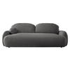SCHLAFSOFA Mayo - Schwarz/Grau, Holzwerkstoff/Kunststoff (256/85/115cm) - MIRJAN24