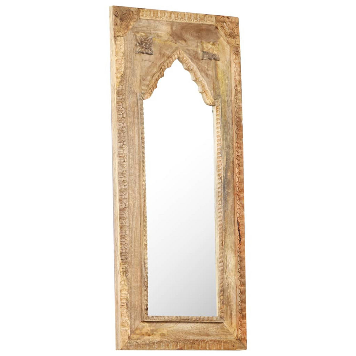 SPIEGEL 50x3x110 cm Massivholz Mango - Braun, Holz (50/110/1cm) - furnicato