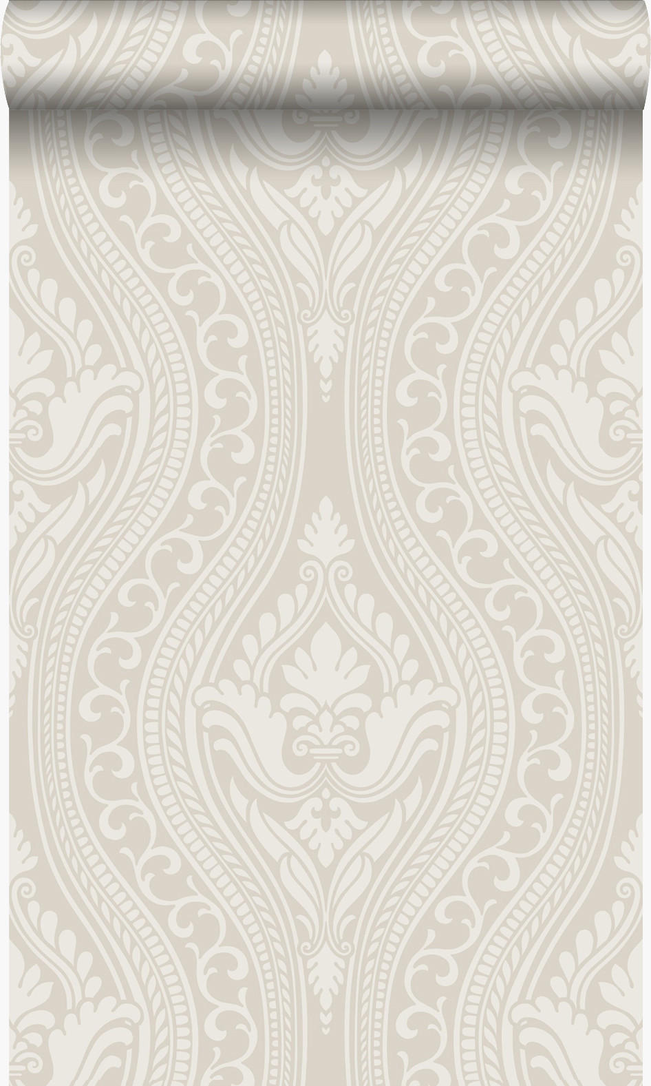 TAPETE Ornamente 53 cm x 10.05 m - Grau, Papier (53/1000cm) - Origin Wallcoverings