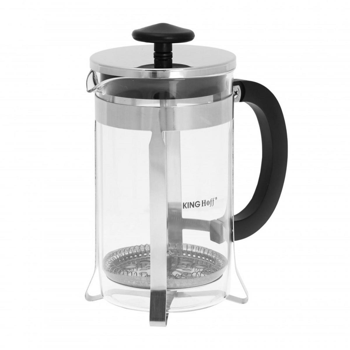 TEEKANNE Silber 41/14/18 cm KH4837 - Silberfarben, Metall (0.6L) - Kinghoff 
