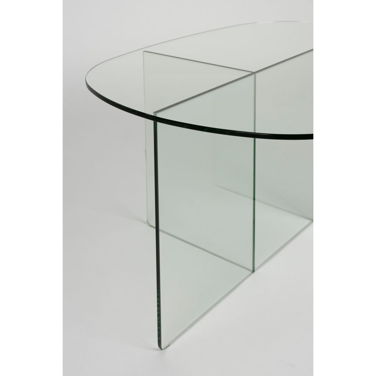 COUCHTISCH Linea Transparent - Klar, Glas (80/60/40cm) - Zuiver