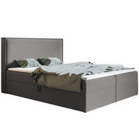 BETT Grau FOX 9 120x200 cm - Grau, Textil (120/200cm) - Sepro Meble