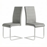 SCHWINGSTUHL DE-36176 2er-Set mit Samtbezug Grau - Dunkelgrau, Metall (51/100/40cm) - ComfortXL