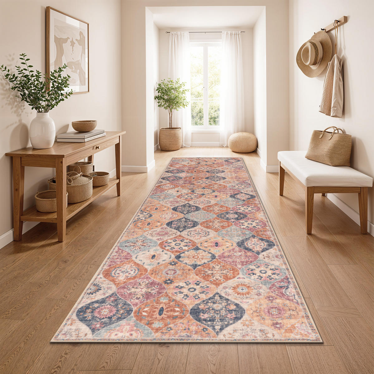 KURZFLORTEPPICH 80/300 cm Semer 421 - Multicolor, Textil (80/300cm) - Paco Home