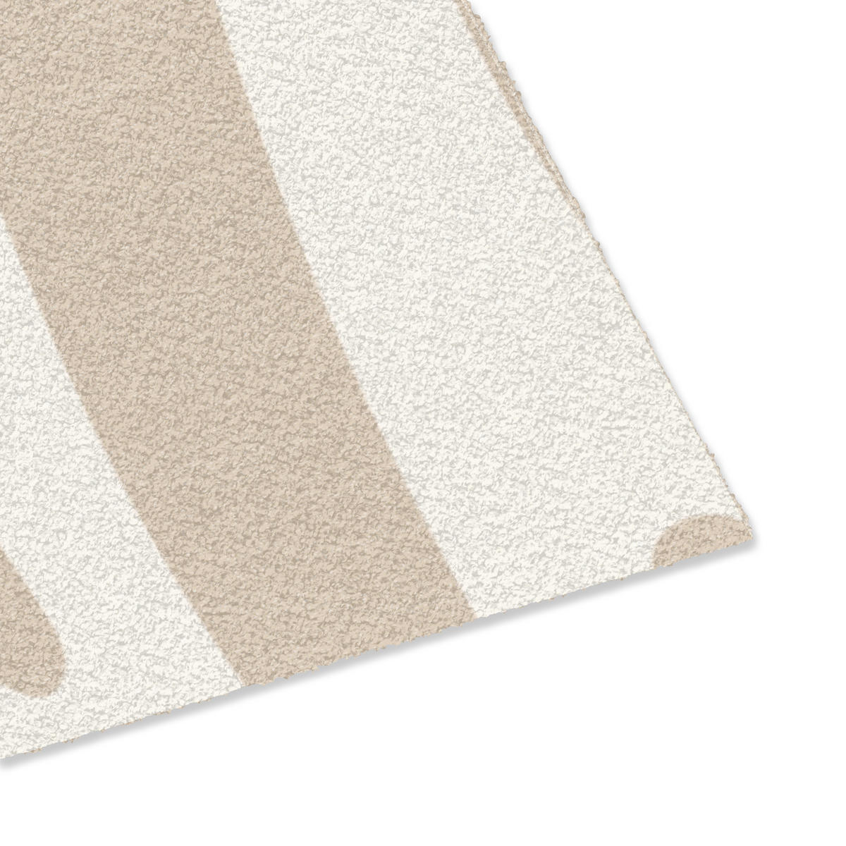 PREPRAŽNIK ZA VRATA Zebramönster - Beige - Vit - Djurmönster 90x60 cm - bež, umetna masa (90/0.4cm) - MuchoWow