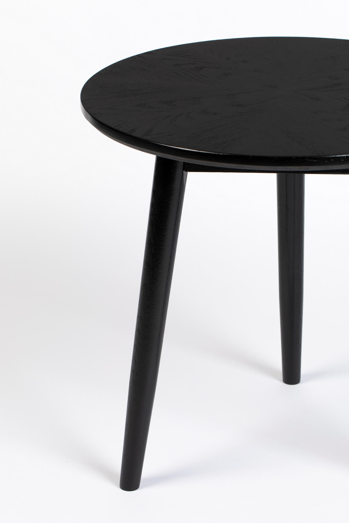 BEISTELLTISCH Fabio - Schwarz - 50/50/50 cm - Schwarz, Holz (50/50/50cm)
