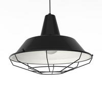 HÄNGELEUCHTE - Schwarz, Metall (45/45/35cm) - Lumicom