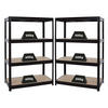 SCHWERLASTREGAL Dino 2er-Set mit 2x 180x120x60 cm Fachlast 600 kg Schwarz - Schwarz, Metall (240/180/60cm) - PROREGAL