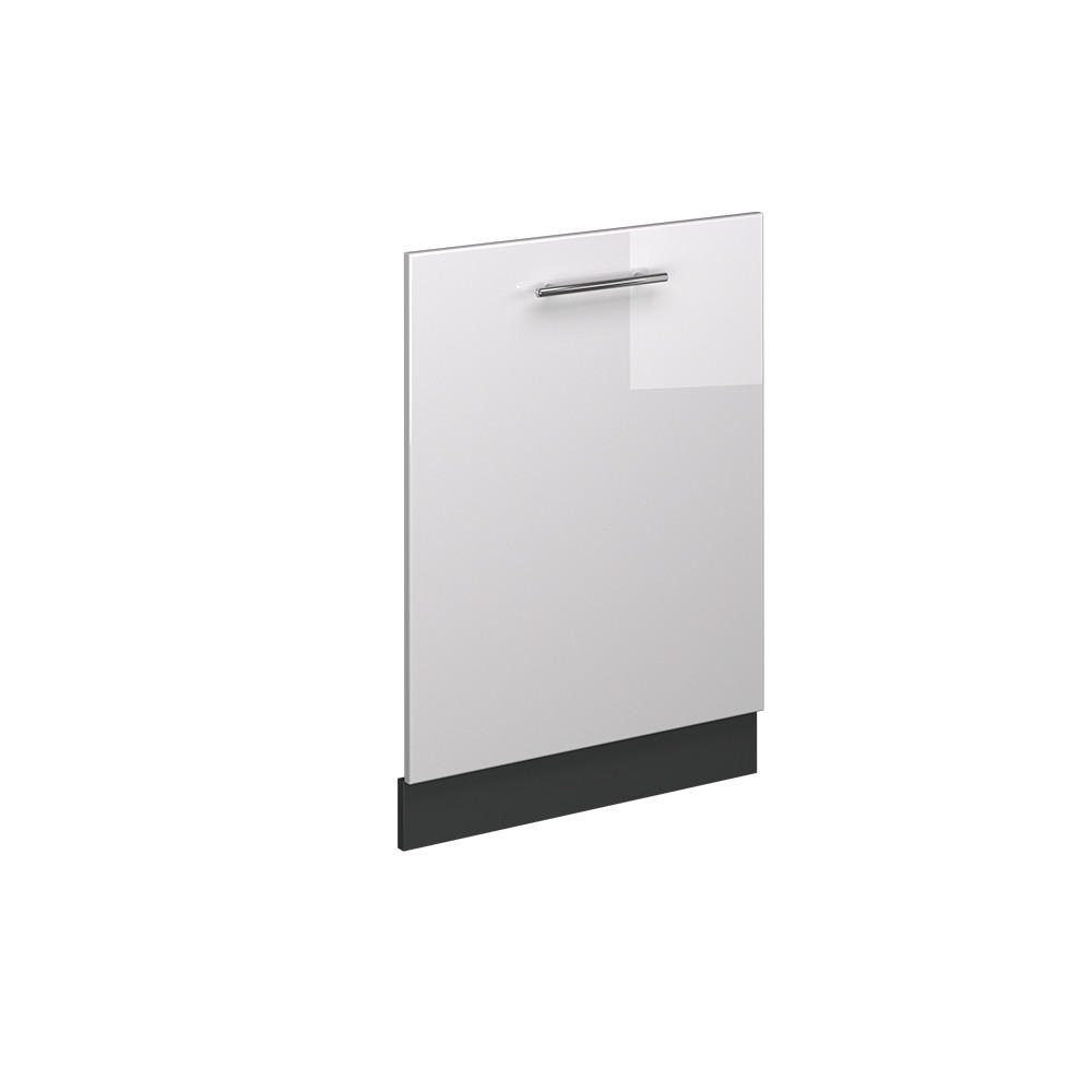 ČELNÍ PANEL MYČKY Fame-Line Bílá vysoký lesk - antracitová/vysoce lesklá bílá, kompozitní dřevo (60/81.8/1.6cm) - Vicco