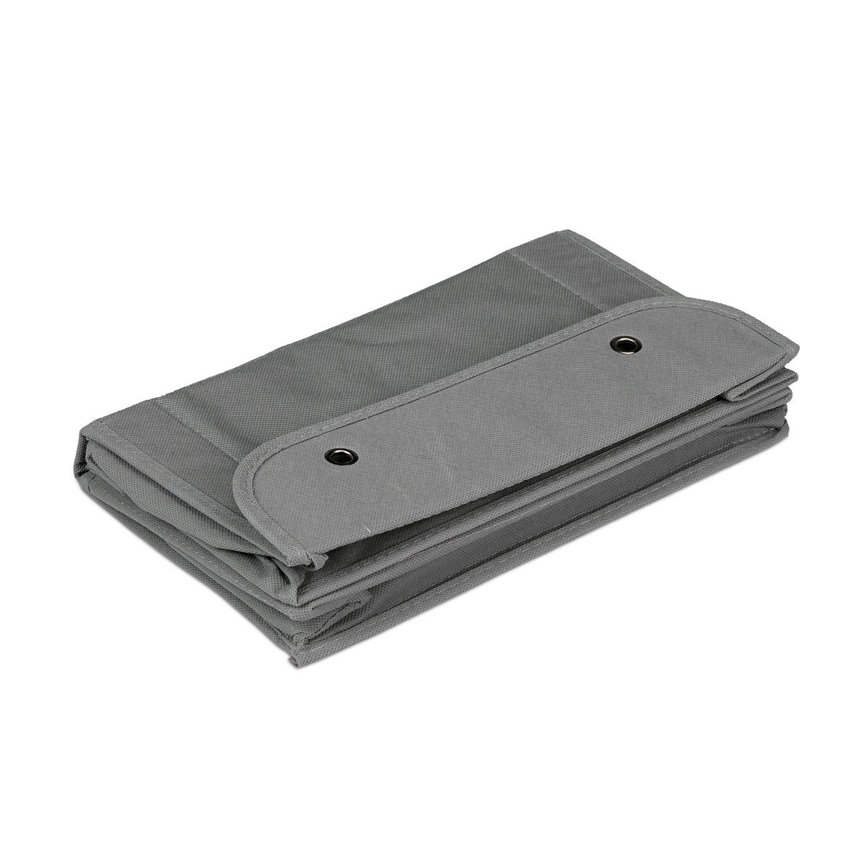 HÄNGEORGANIZER - Grau, Wellpappe/Textil (31/50/10cm) - Relaxdays