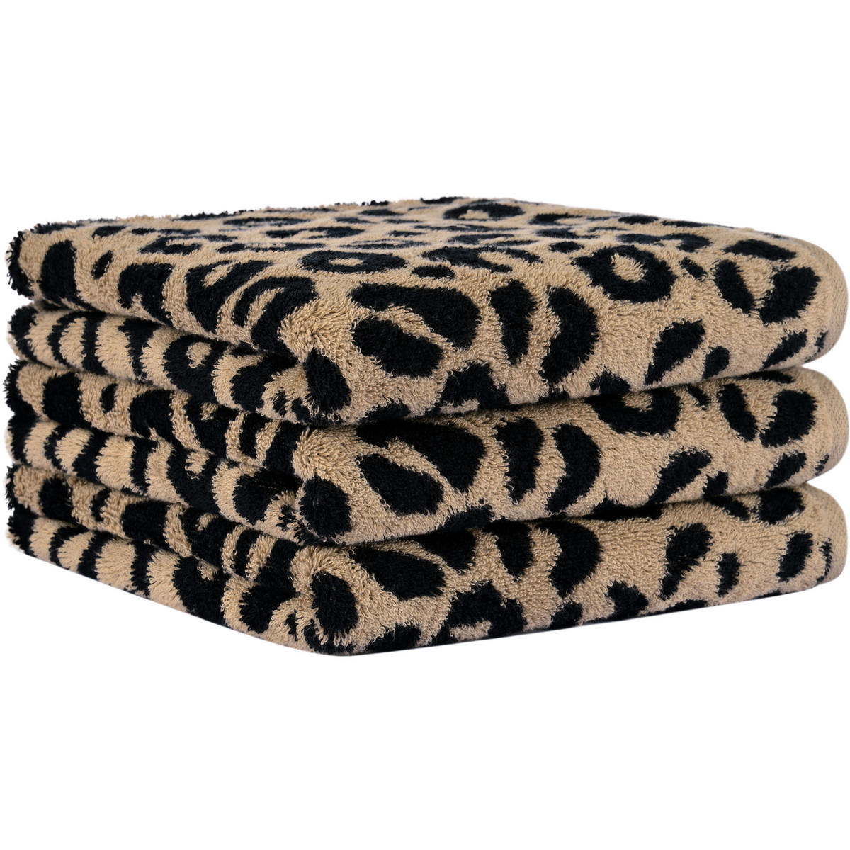 HANDTÜCHER LEO 540 CAMEL - 39 - Beige, Textil (80/150cm) - Cawö