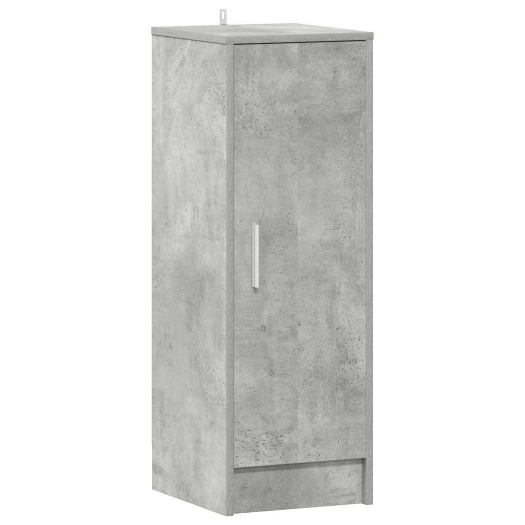 vidaXL Schuhschrank Grau 32x92x35 cm