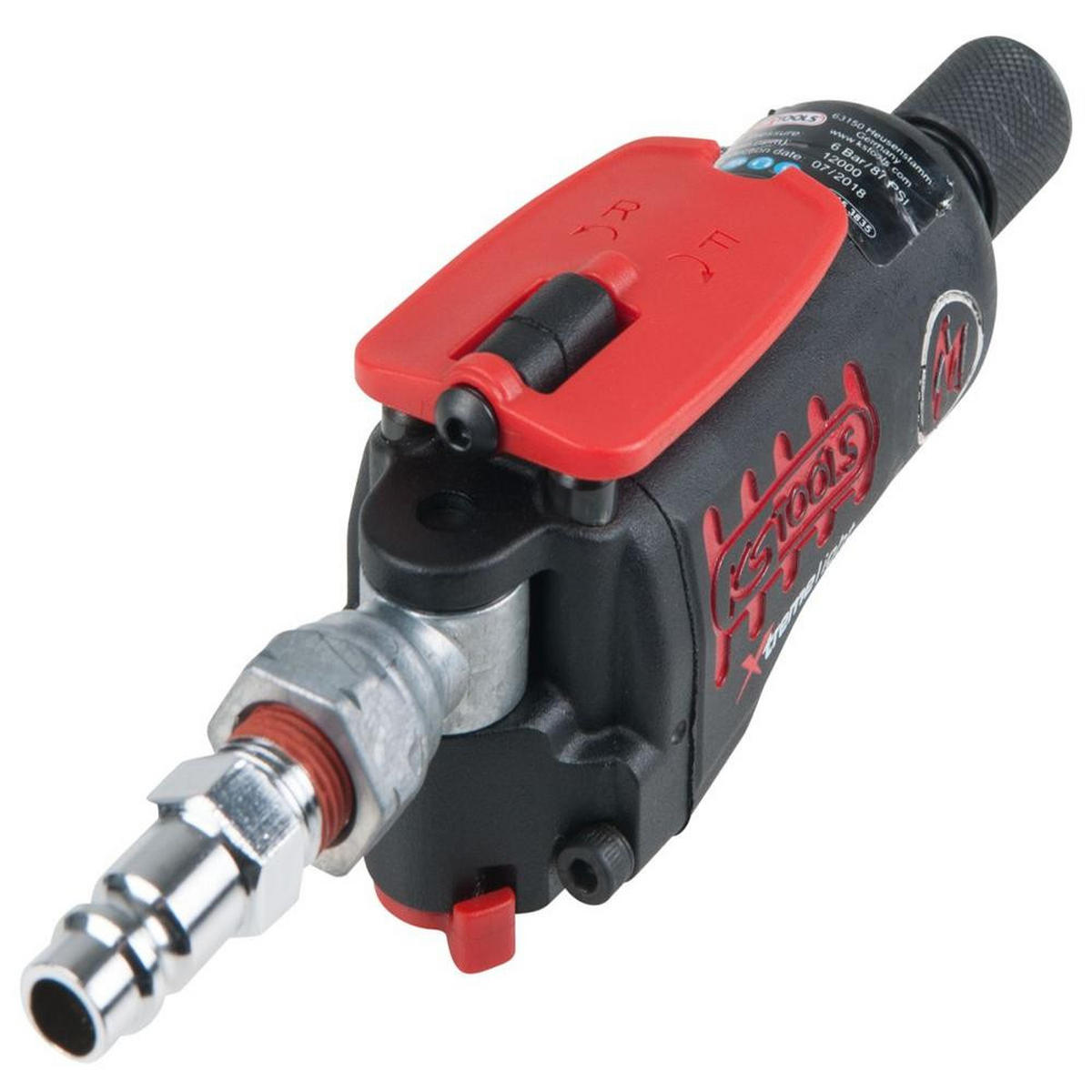 MINI-BIT-DRUCKLUFT-SCHLAGSCHRAUBER mit Umschaltwippe, 108Nm - Multicolor, Kunststoff (199/63/55cm) - KS Tools