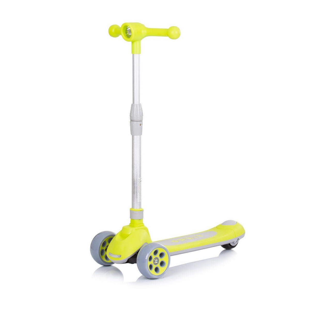 KINDERROLLER Orbit grün Bremse Lenker höhenverstellbar klappbar - Grün, Metall (54/23/65cm) - Chipolino