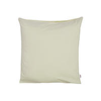 KISSENHÜLLE BasicSoft saatpearl-beige 100% Baumwoll-Jersey 40/40 cm - Beige, Textil (40/40cm) - beties Heimtextil