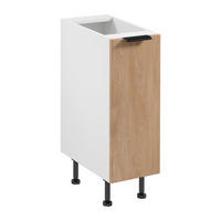 UNTERSCHRANK D30 P/L – Sorento Weiß Sonoma Eiche – Weiß / Sonoma Eiche - Weiß/Sonoma Eiche, Holzwerkstoff (30/87/52cm) - ROYAL24_MARKT